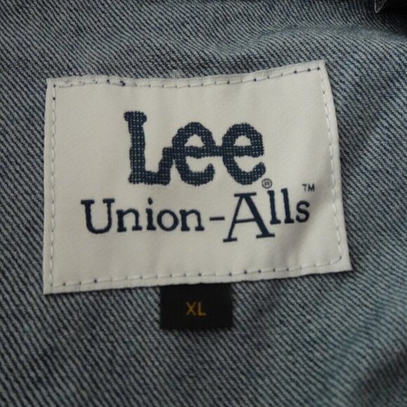 Lee Modern Union Alls Jumpsuit Women's Size XL Coveralls Blue One Piece - Picture 10 of 12